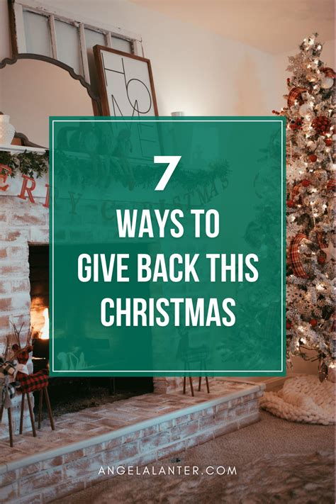 24 Ideas for Giving Back this Christmas .